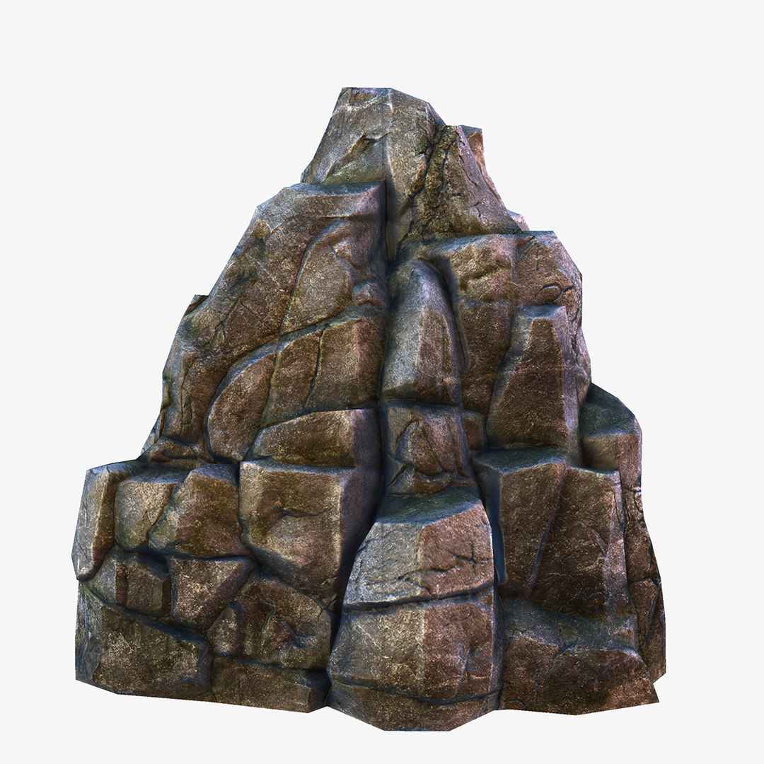 3d Ready Rock Model