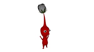 red bud pikmin 3D model