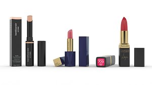 Lipsticks Collection 3D model