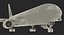 Boeing 767-300F Generic 3D Model