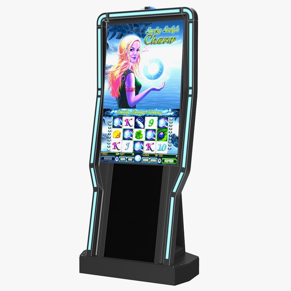 casino slot machine display 3D model