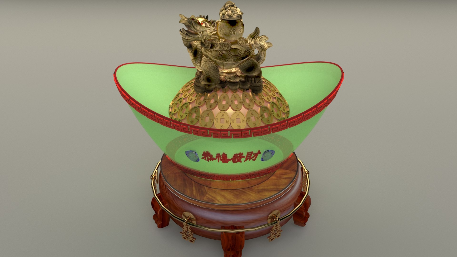 Chinese Gold Ingot Model Turbosquid 1622882 Chinese Gold Ingot Model Turbosquid 1622882