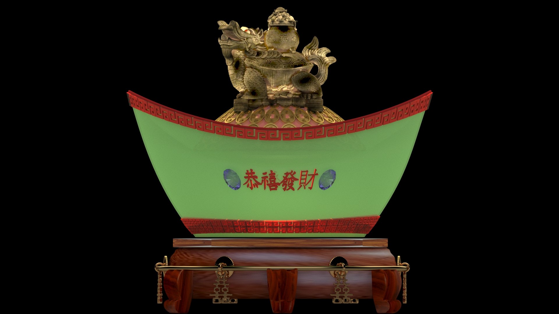 Chinese Gold Ingot Model Turbosquid 1622882 Chinese Gold Ingot Model Turbosquid 1622882