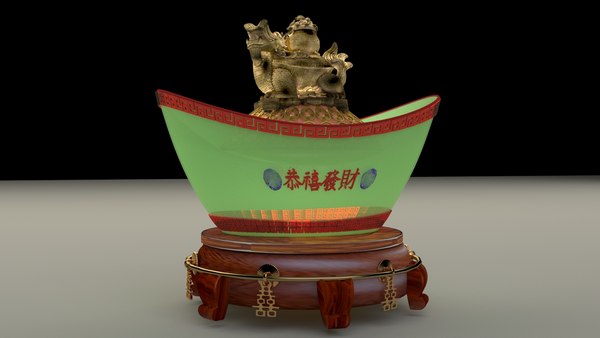 Chinese Gold Ingot Model Turbosquid 1622882 Chinese Gold Ingot Model Turbosquid 1622882
