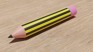 3D pencil model