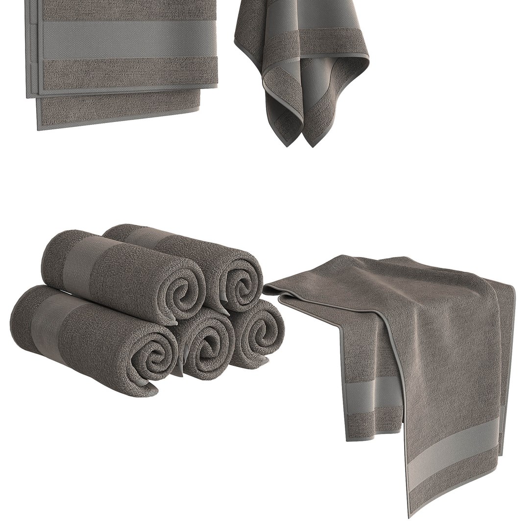 3D set towels https://p.turbosquid.com/ts-thumb/qX/Fvynoq/zCYo11rC/4/jpg/1560416775/1920x1080/fit_q87/2a443cbdf88c6f716e5b9aef1851e254afd49f2b/4.jpg