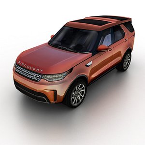 3D 2017 land rover discovery