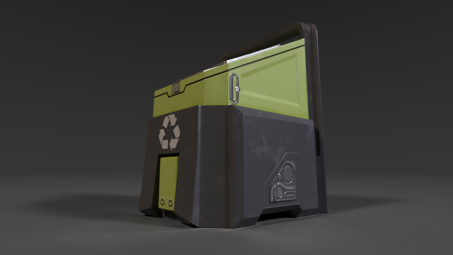 3D Sci-Fi Urn Model - TurboSquid 2014456