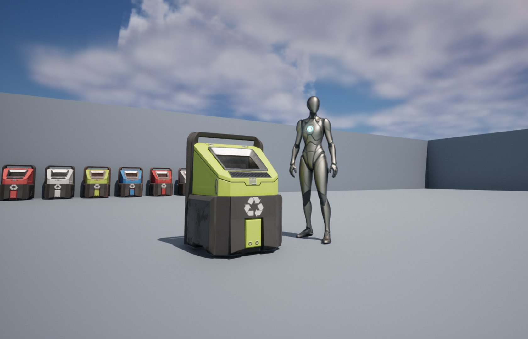 3D Sci-Fi Urn Model - TurboSquid 2014456