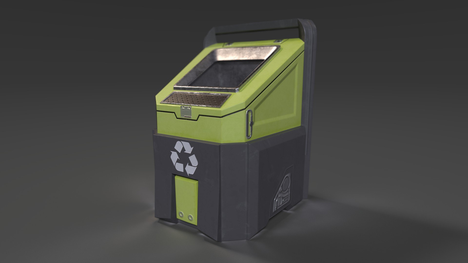 3D Sci-Fi Urn Model - TurboSquid 2014456