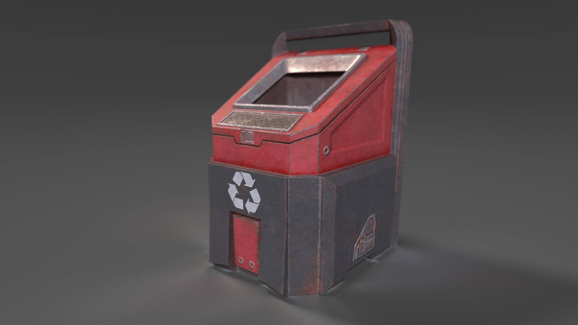 3D Sci-Fi Urn Model - TurboSquid 2014456