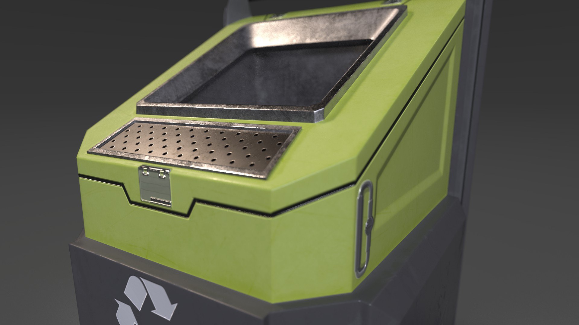 3D Sci-Fi Urn Model - TurboSquid 2014456