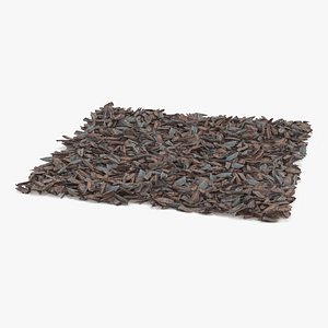 Landscape Mulching Bark Spread Brown