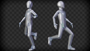 Basic Rigged 3d Character Blender