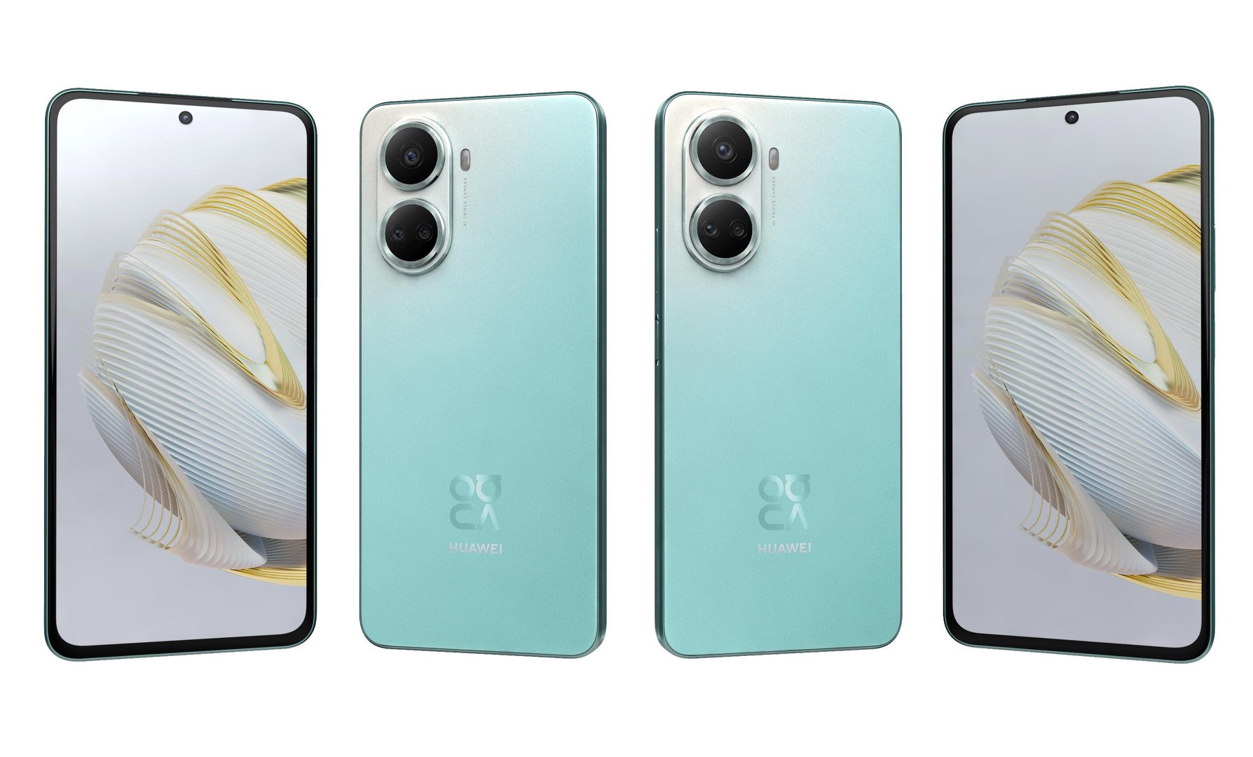 Huawei Nova 10 SE All Colors 3D Model - TurboSquid 1978863