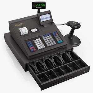 Cash register SHARP ER-A347 ER-A247 XE-A407 XE-A507 XE-A43S