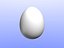 3d model of egg chicken dinosaur