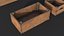 Colección de cajas de madera