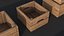 Colección de cajas de madera