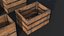 Colección de cajas de madera