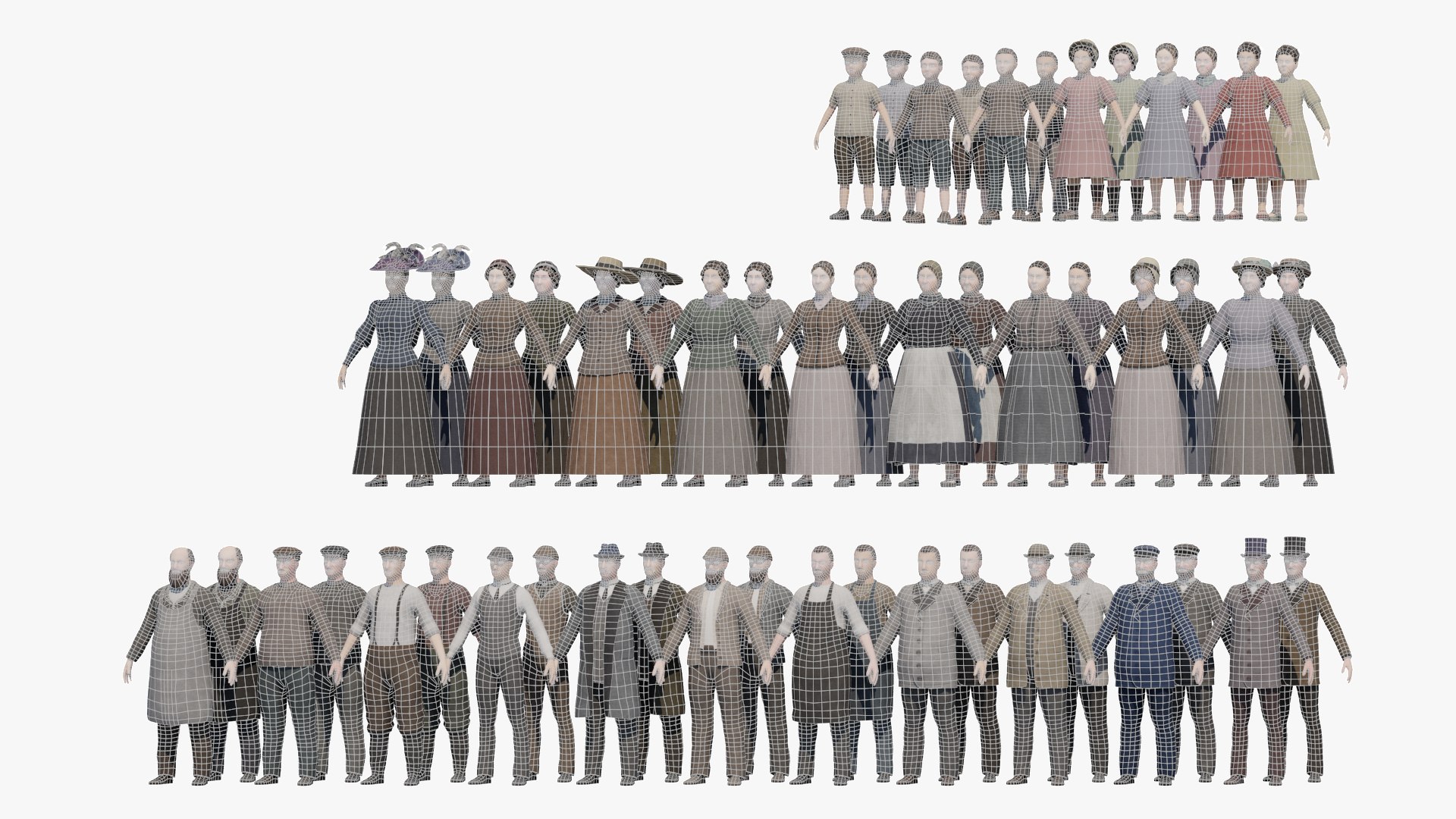 3D background anima files model https://p.turbosquid.com/ts-thumb/qX/caGXM1/FveseNoc/19thcentury_lowpo_crowd_allfrontwire0000/jpg/1587907105/1920x1080/fit_q87/20e124575bbbb5f849a49533c77ebddca9566239/19thcentury_lowpo_crowd_allfrontwire0000.jpg