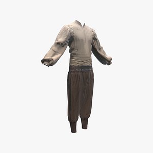 Medieval Cloth 03 3D model