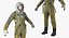 3D ussr astronaut wearing space suit model