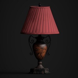 Vintage Table Lamp 3D model