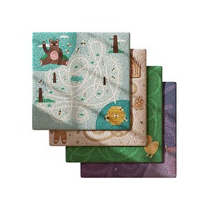 3D model Kids carpet set 10