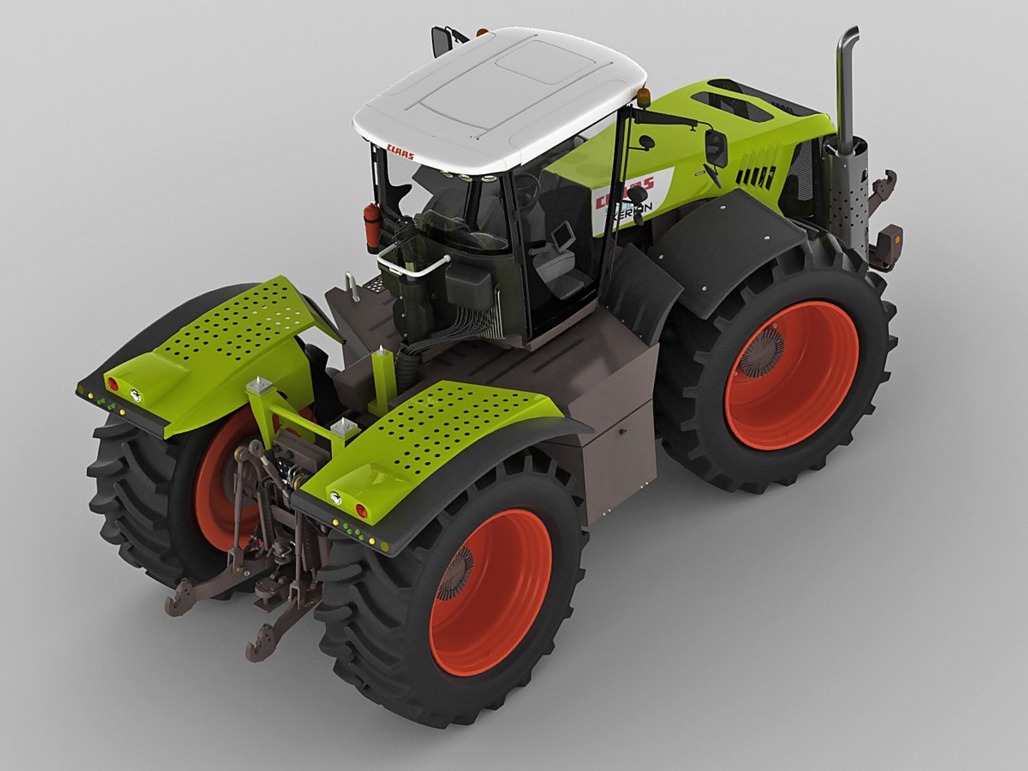 CLAAS Xerion 5000 расчистка снега