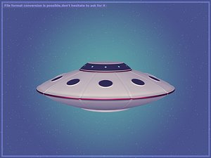 3D Flying Saucer