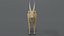 saiga antelope 3D model