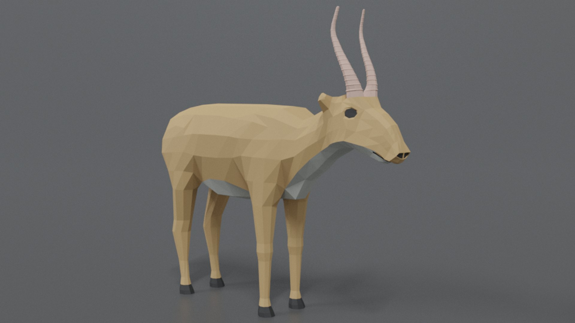 saiga antelope 3D model https://p.turbosquid.com/ts-thumb/qX/wgM03T/JBPx9bDH/saiga_07/png/1599080564/1920x1080/fit_q87/736a6136f946e2c31d42adcaae07905a71e3cc36/saiga_07.jpg