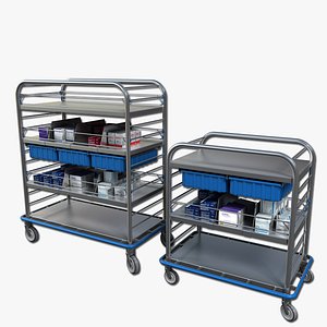 Medical Supply Cart 2