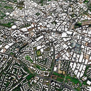 Birmingham With Terrain