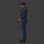 High Quality Mechanic Model with FK and IK Rig