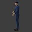High Quality Mechanic Model with FK and IK Rig