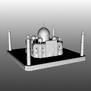 3dsmax taj mahal 9