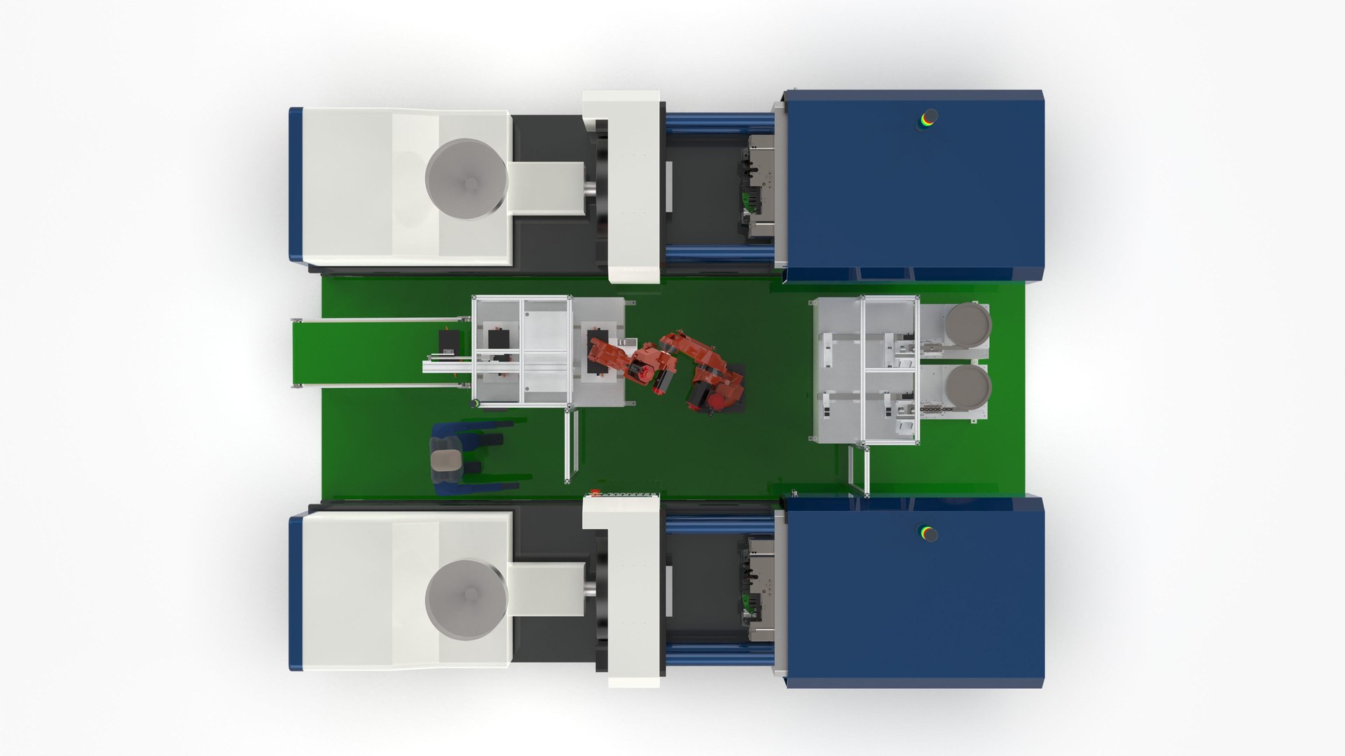 Automatic Bracket Loading Injection Machine 3D model TurboSquid 2065992