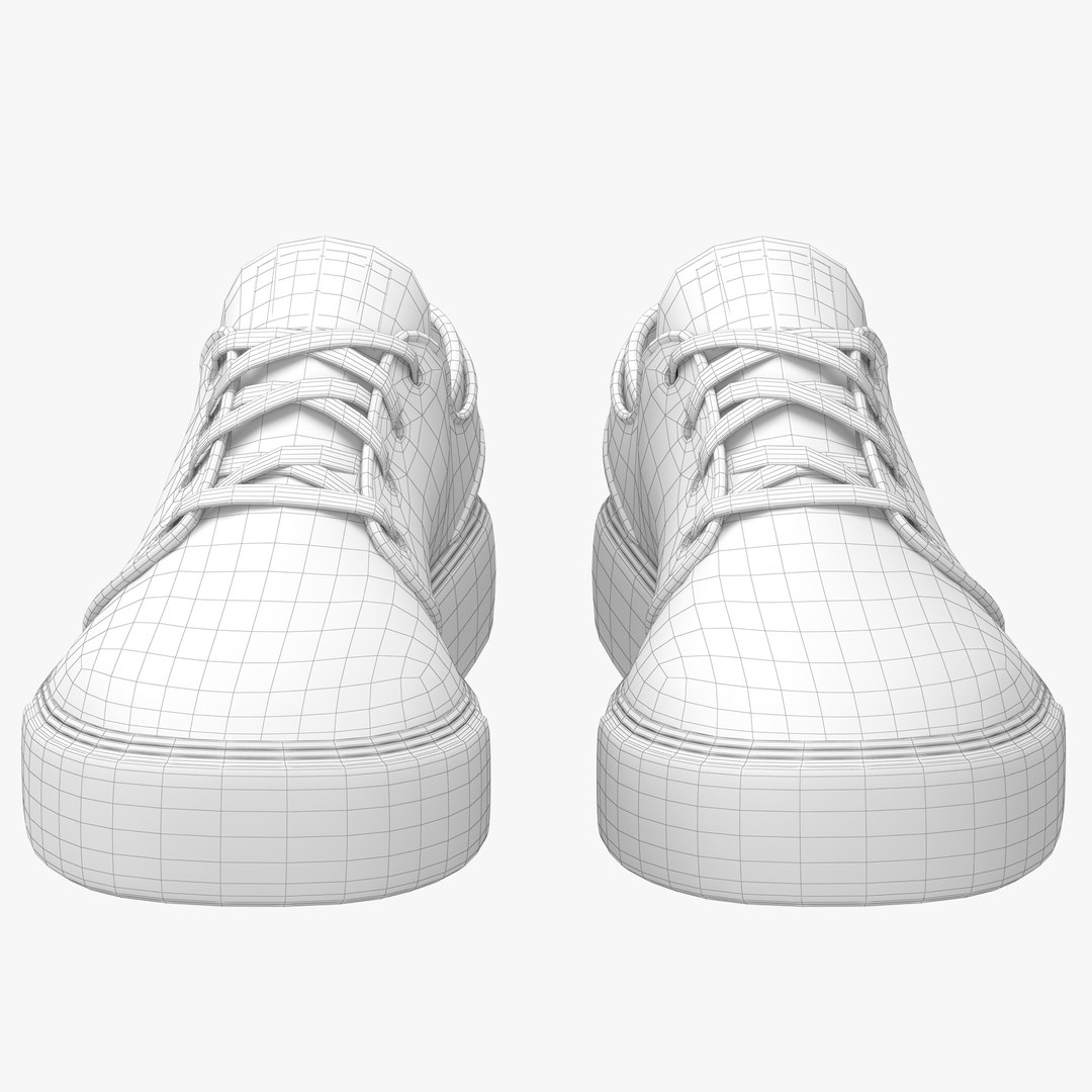 3D nike skateboarding sneakers - TurboSquid 1253077