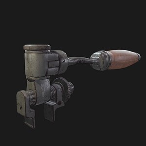 Old Hand Drill model