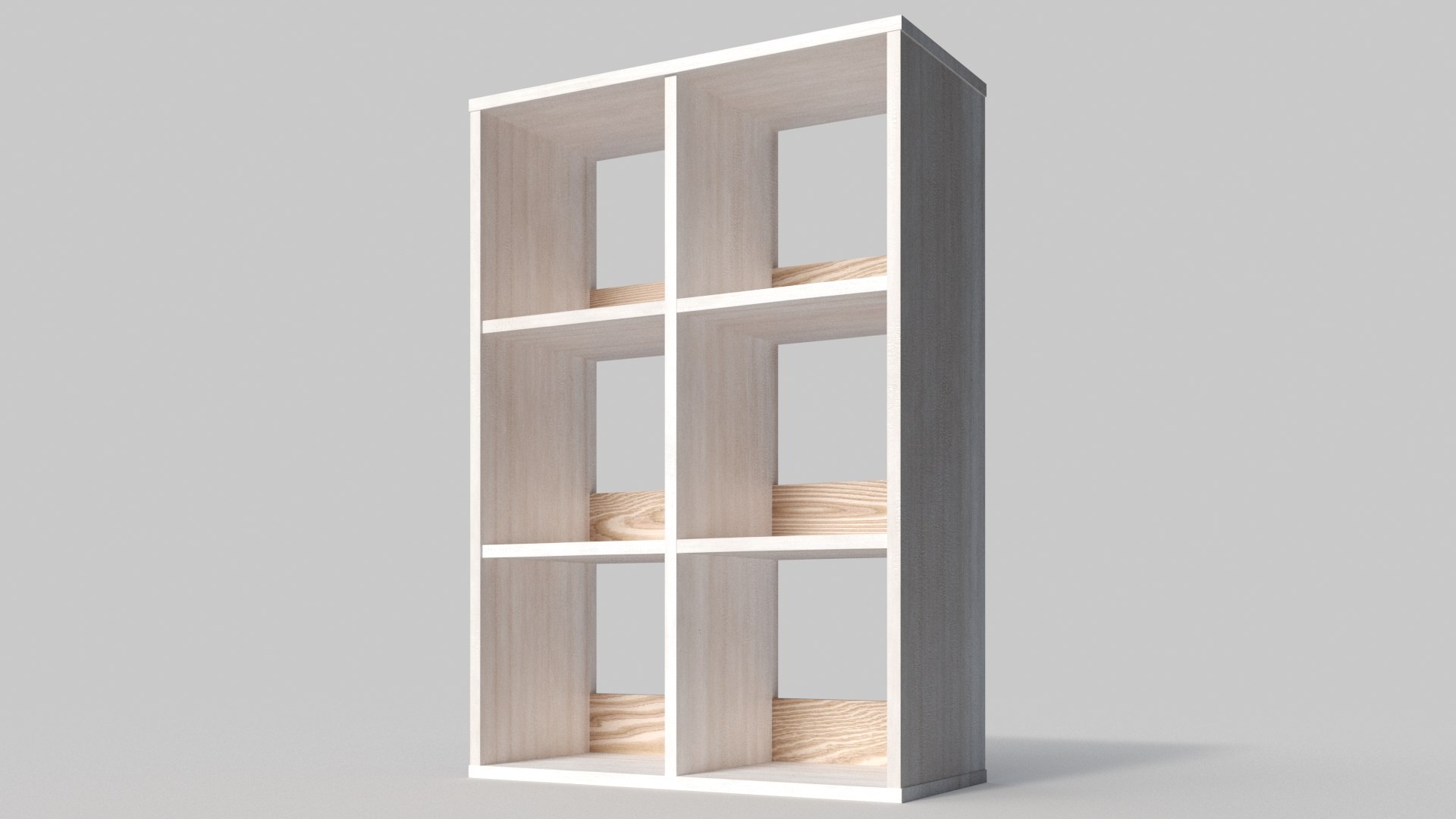 White Cube Shelf 3D TurboSquid 1831976