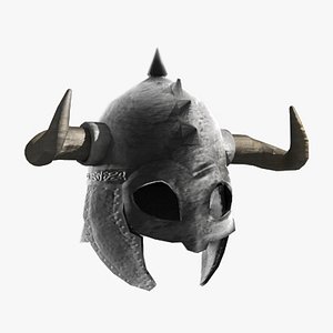 Medieval Helmet with horns