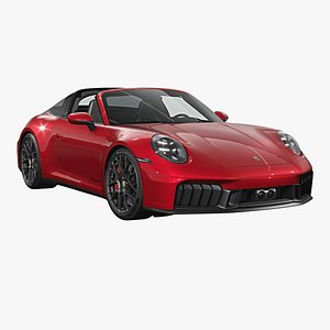3D 2026 Porsche 911 Targa 4 GTS 992