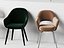 Modernes skandinavisches Esszimmer- und Lounge-Hocker-Set