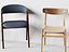 Modernes skandinavisches Esszimmer- und Lounge-Hocker-Set