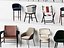 Modernes skandinavisches Esszimmer- und Lounge-Hocker-Set