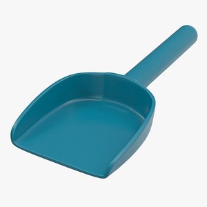 toy shovel 3 modeled 3d model