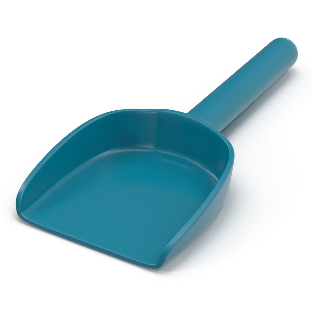 Toy Shovel 3 3D Model 3D model preview