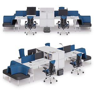 Herman Miller Public Office Landscape v4